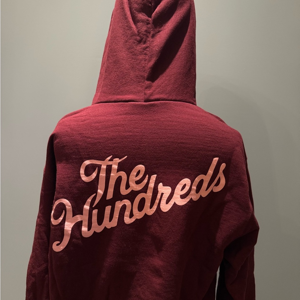 The Hundreds Maroon Hoodie